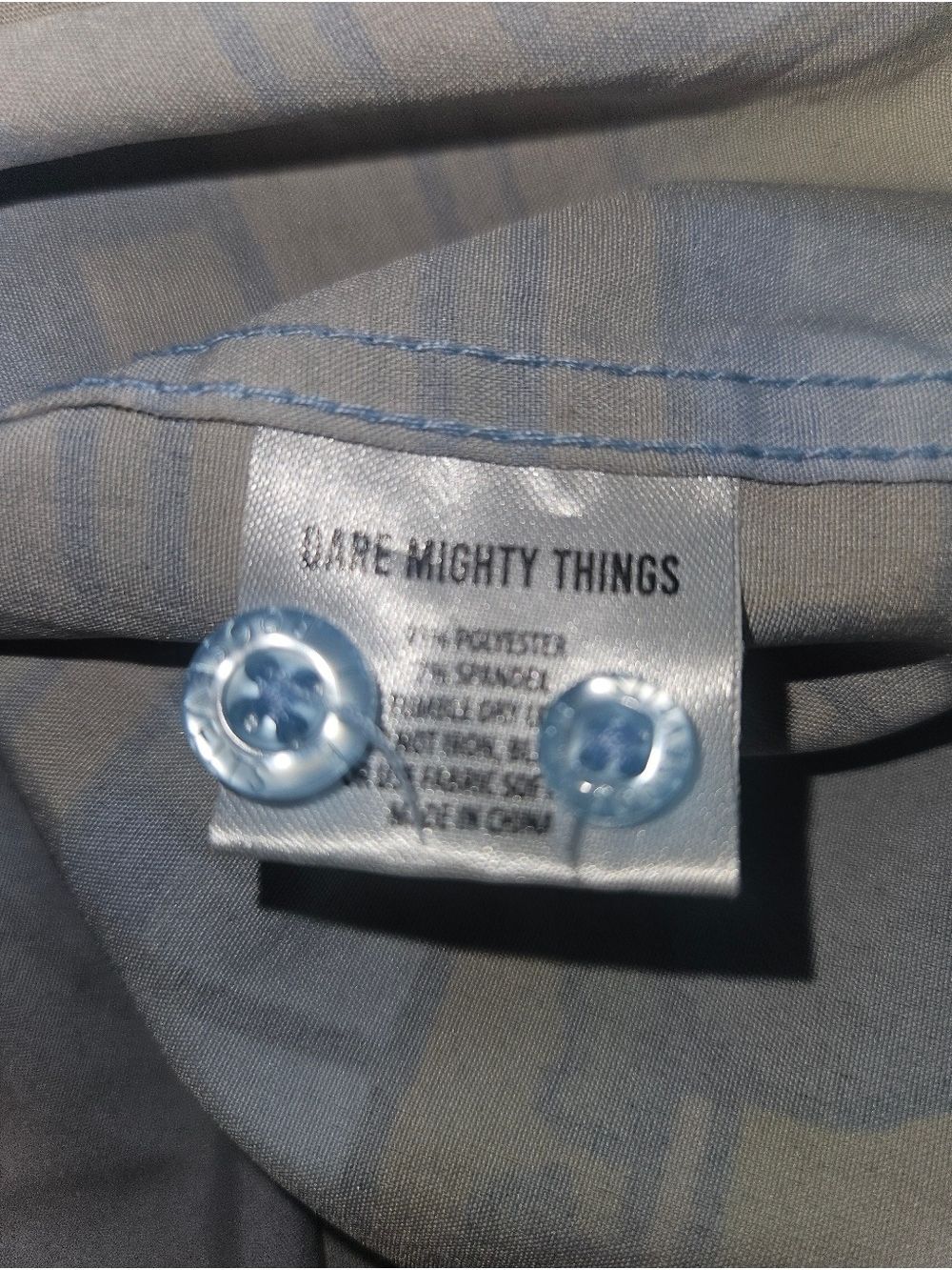 RSVLTS Kunuflex Napoleon Dynamite Graphic Button-Up Shirt Men’s 2XL Blue NWT - Picture 6 of 9
